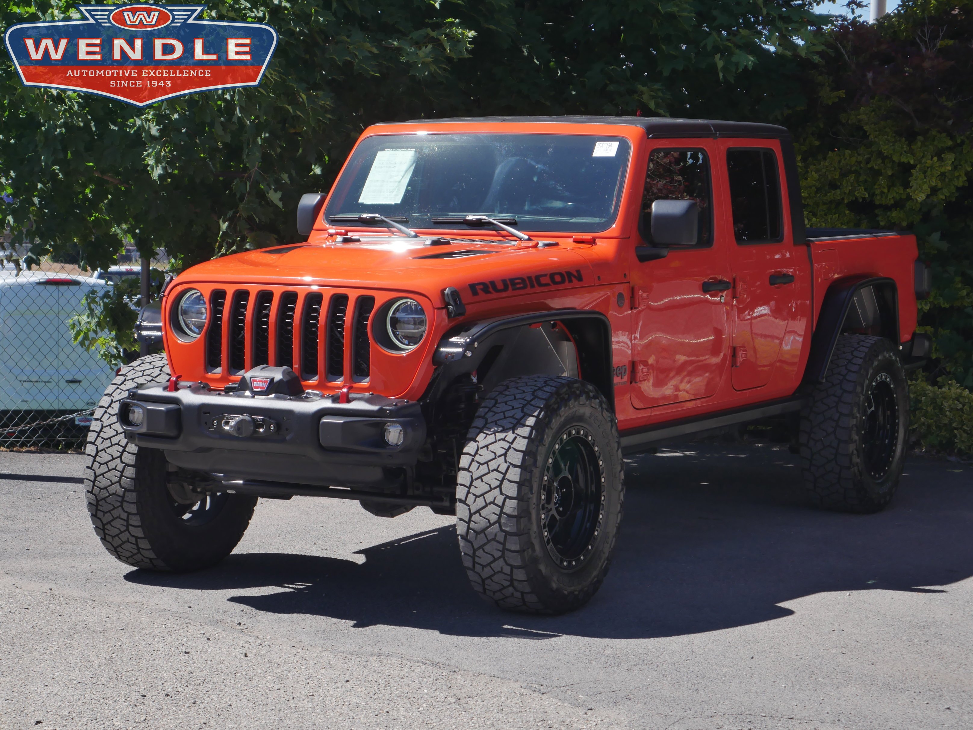 Used 2020 Punkn Clearcoat Metallic Jeep Rubicon image 1