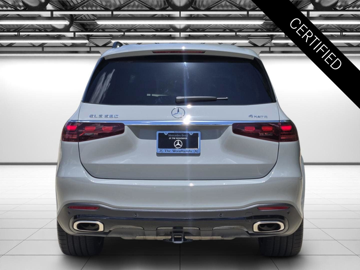 Certified Used 2024 MANUFAKTUR Alpine Gray Mercedes-Benz GLS 580 image 7