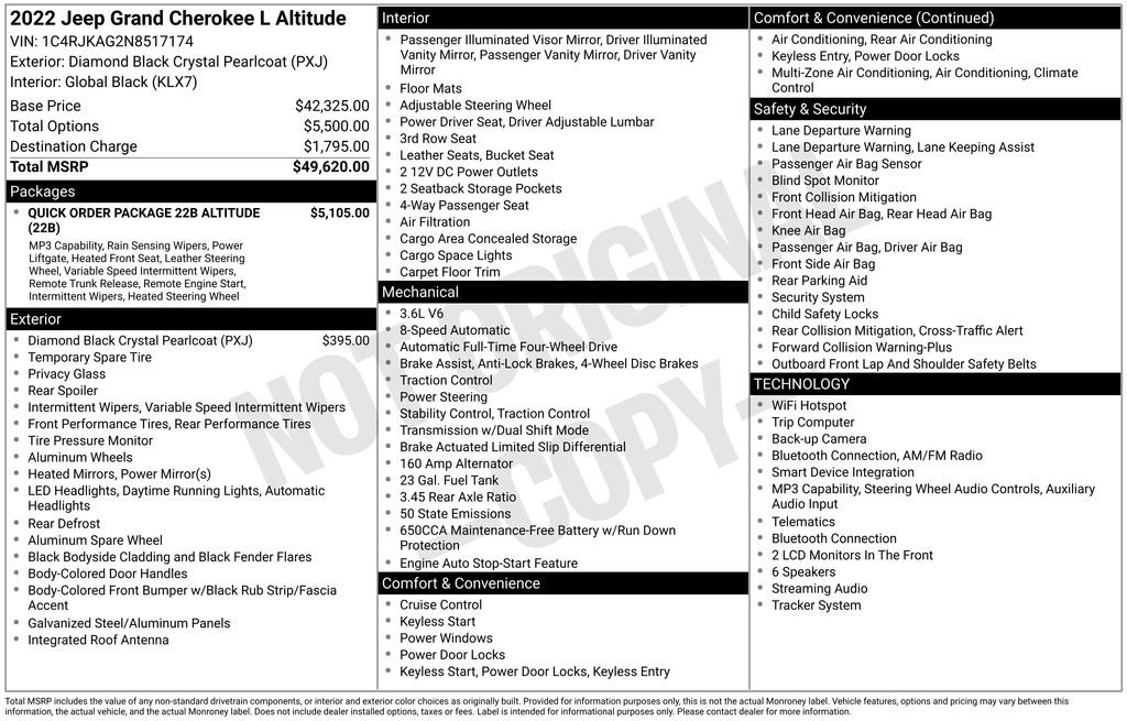 Used 2022 Black Jeep Altitude image 9