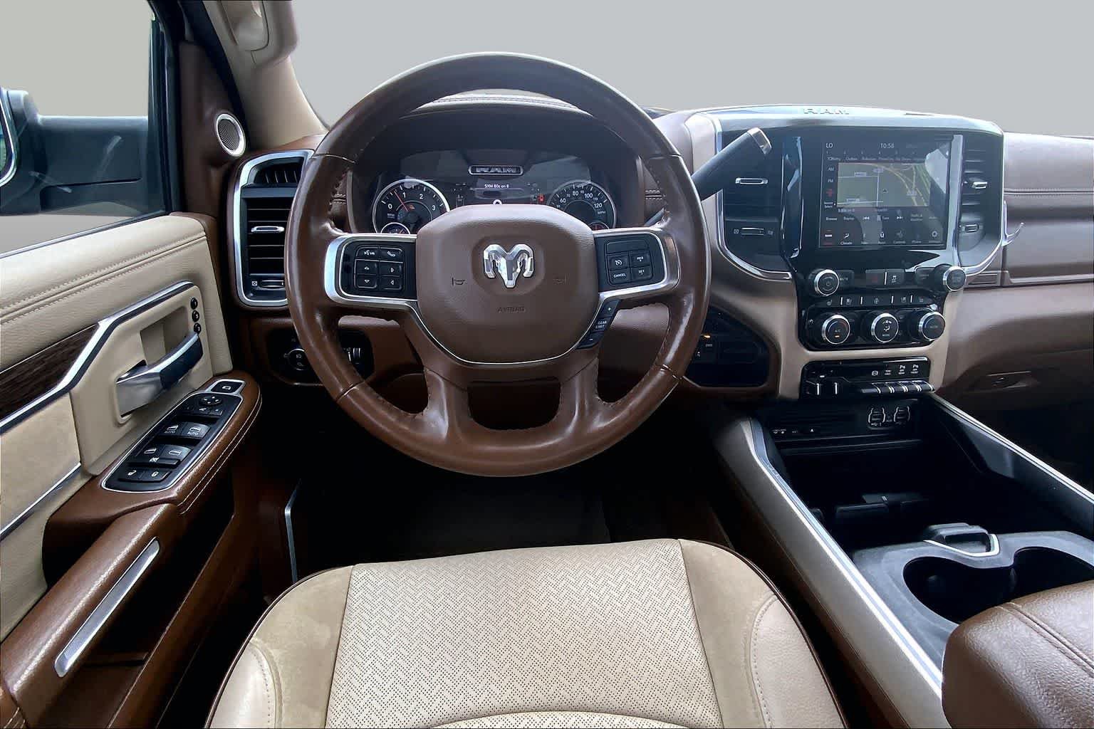 Used 2019 Bright White Clearcoat Ram Laramie image 6
