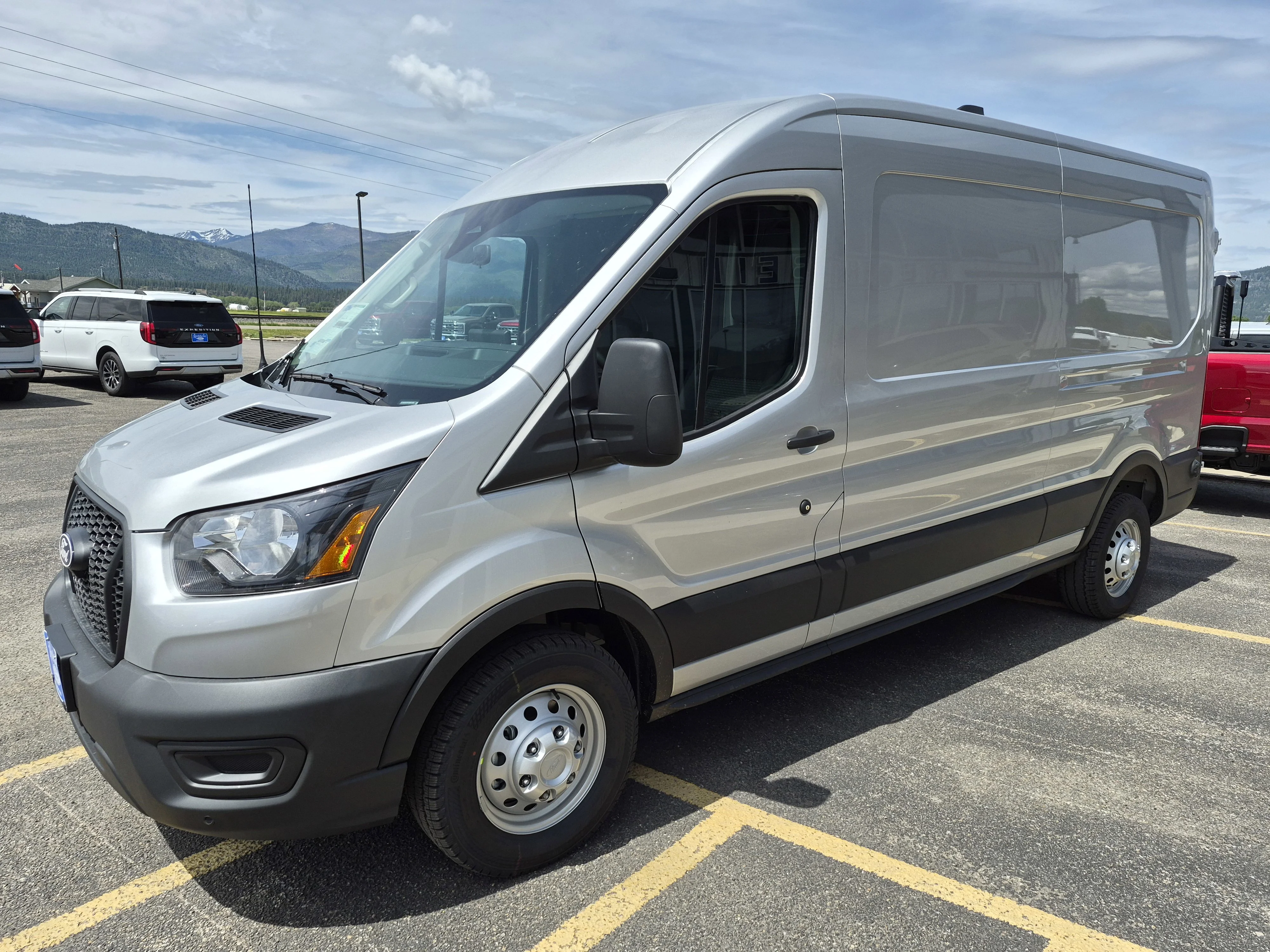New 2026 Ingot Silver Metallic Ford Cargo Van image 16