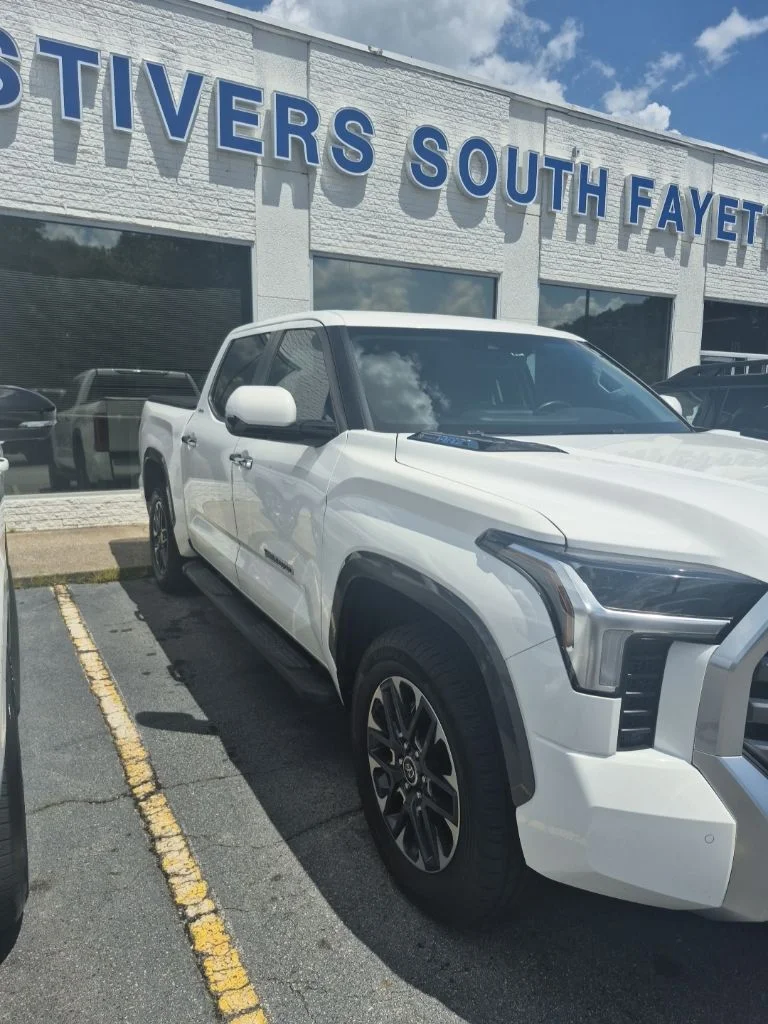 Used 2024 White Toyota Limited image 2