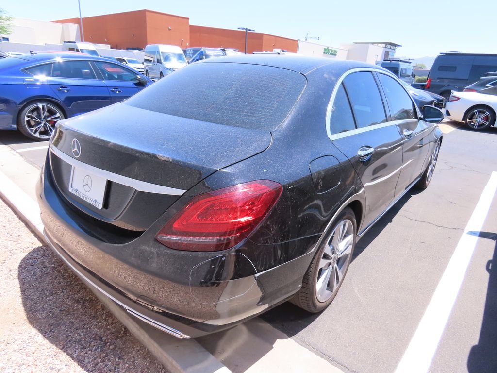 Used 2021 Black Mercedes-Benz C 300 image 3