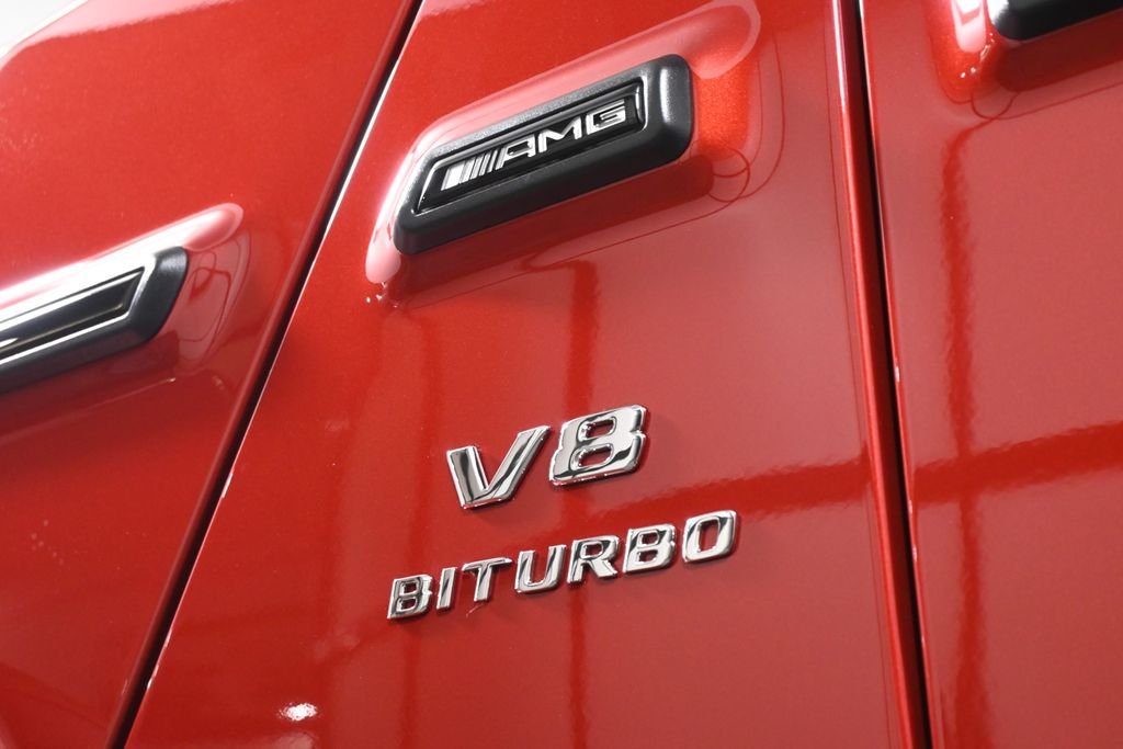 Certified Used 2025 MANUFAKTUR Cardinal Red Metallic Mercedes-Benz G 63 AMG® image 41
