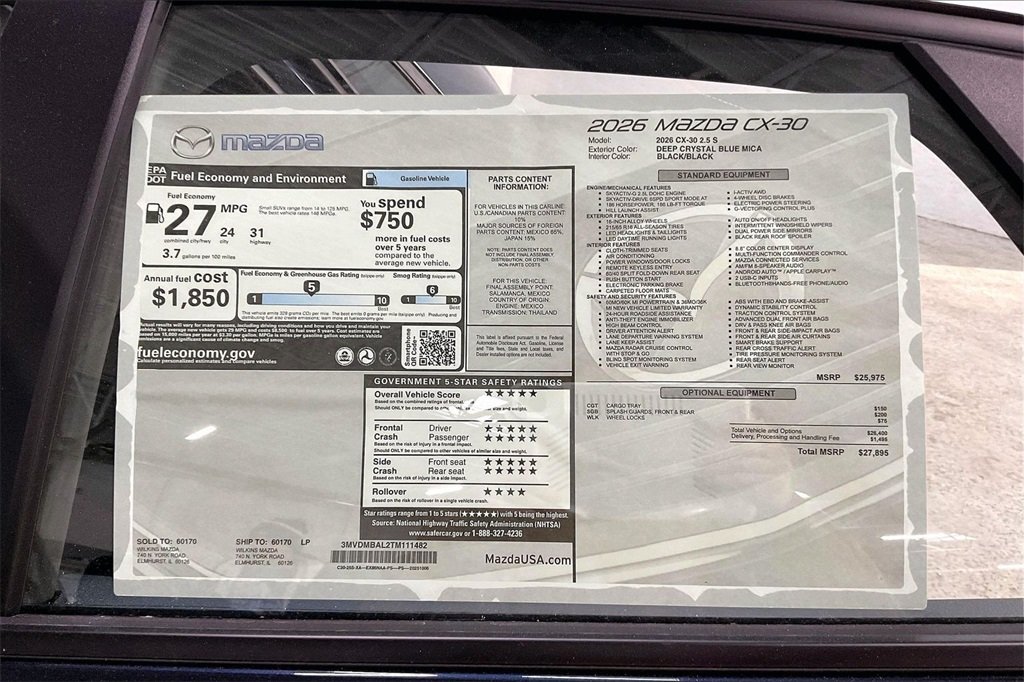 2026 MAZDA CX-30 - Image 12
