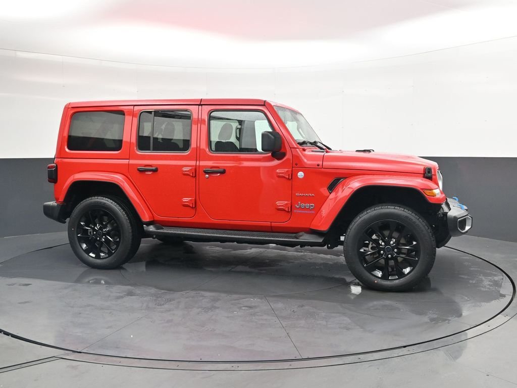 Used 2024 Red Jeep Sahara 4xe image 4