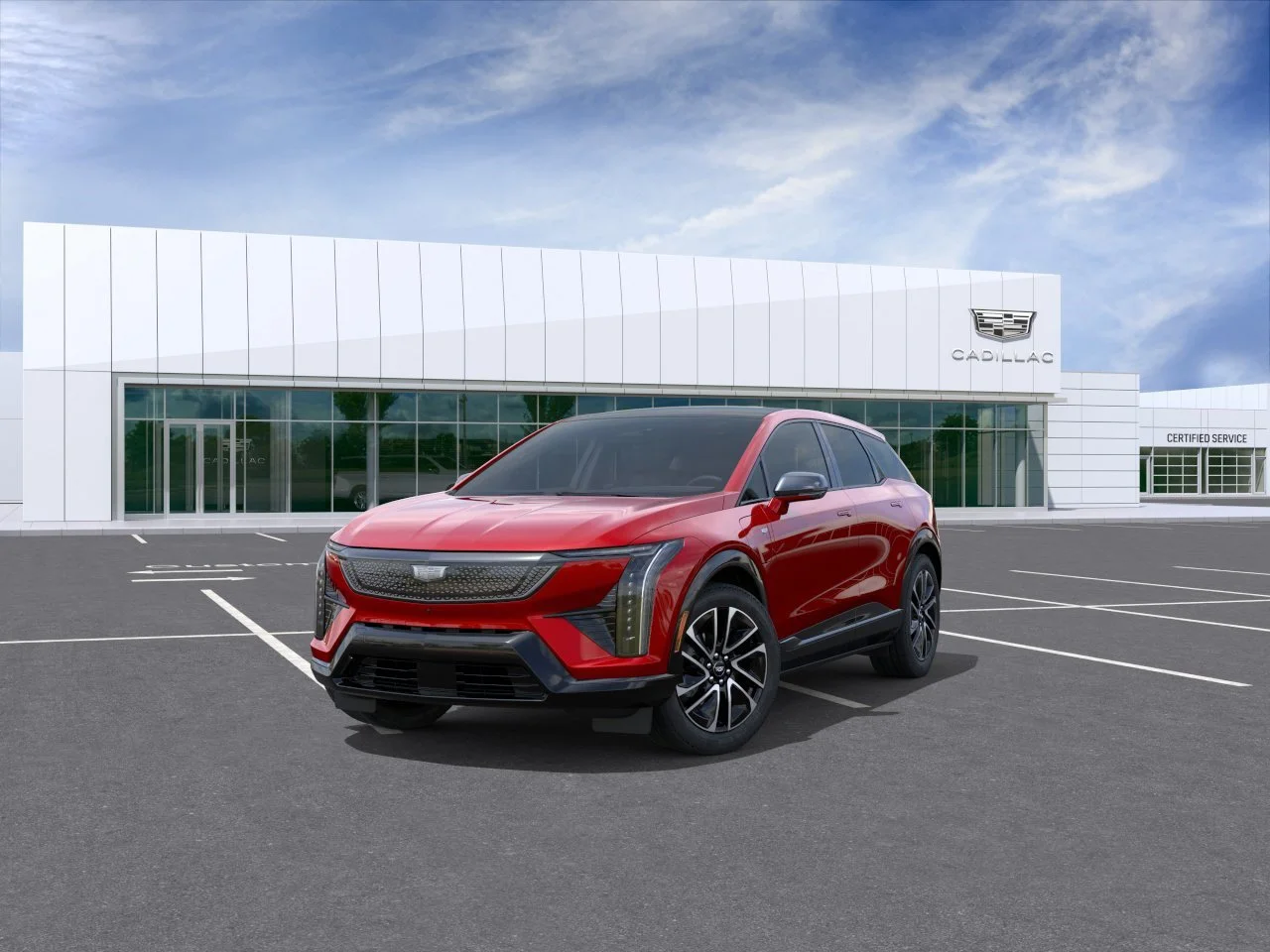 Used 2026 Radiant Red Tintcoat Cadillac Sport image 11