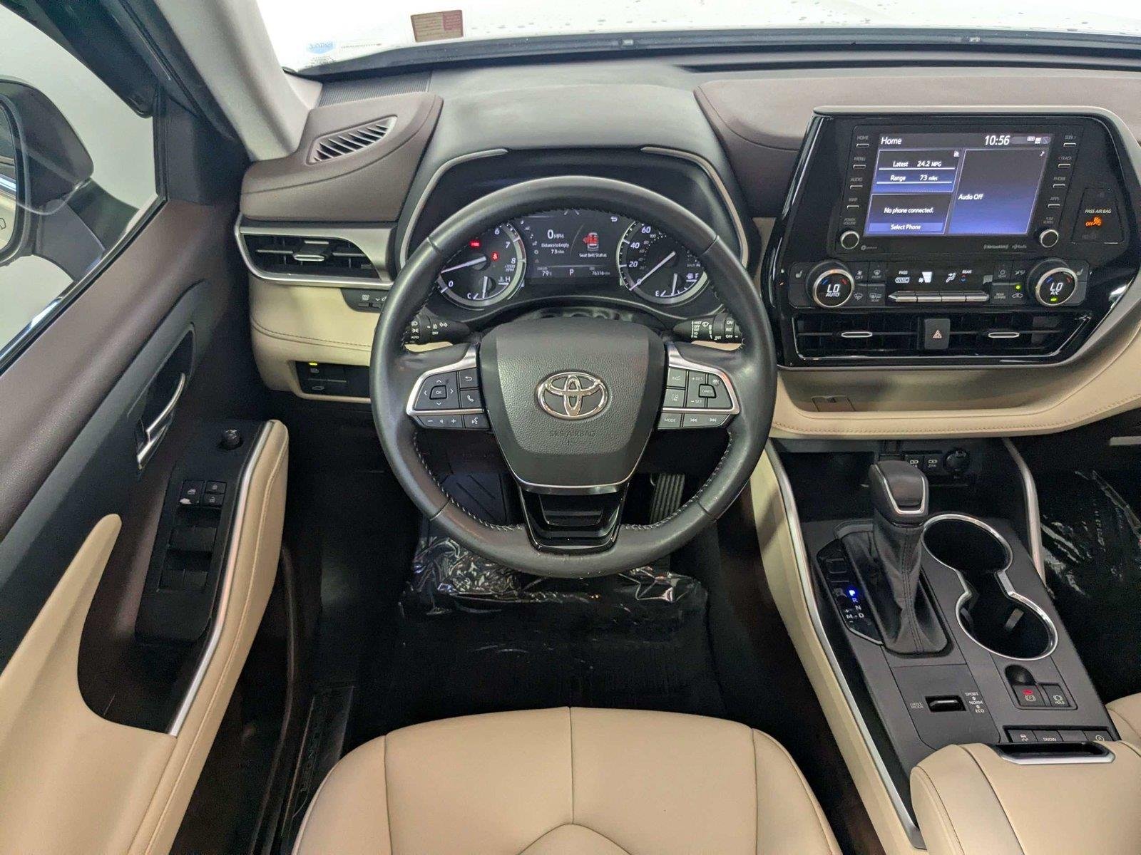 Used 2021 Celestial Silver Metallic TOYOTA XLE image 42