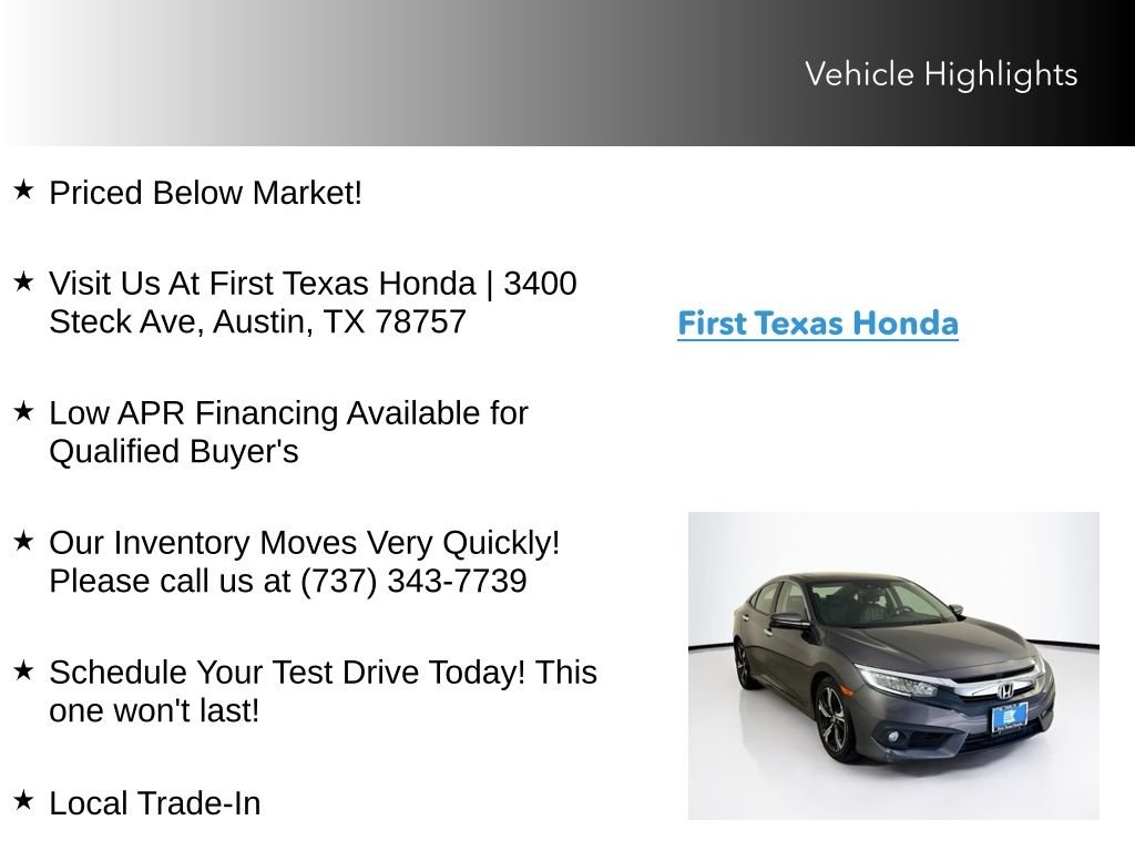 Certified Used 2016 Modern Steel Metallic Honda Touring image 10