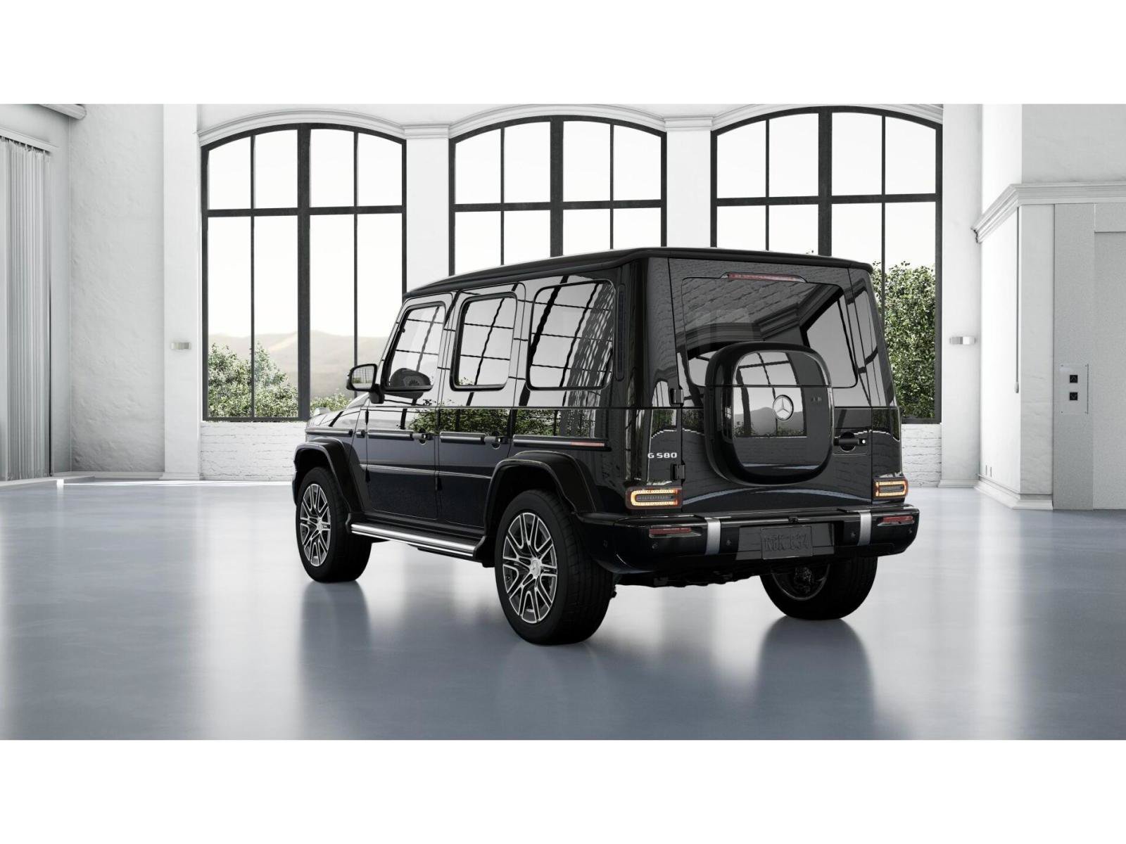 New 2027 Obsidian Black Metallic Mercedes-Benz G 580 with EQ Technology image 12