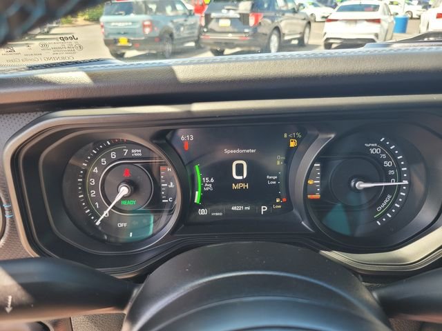Used 2024 White Jeep Rubicon 4xe image 29