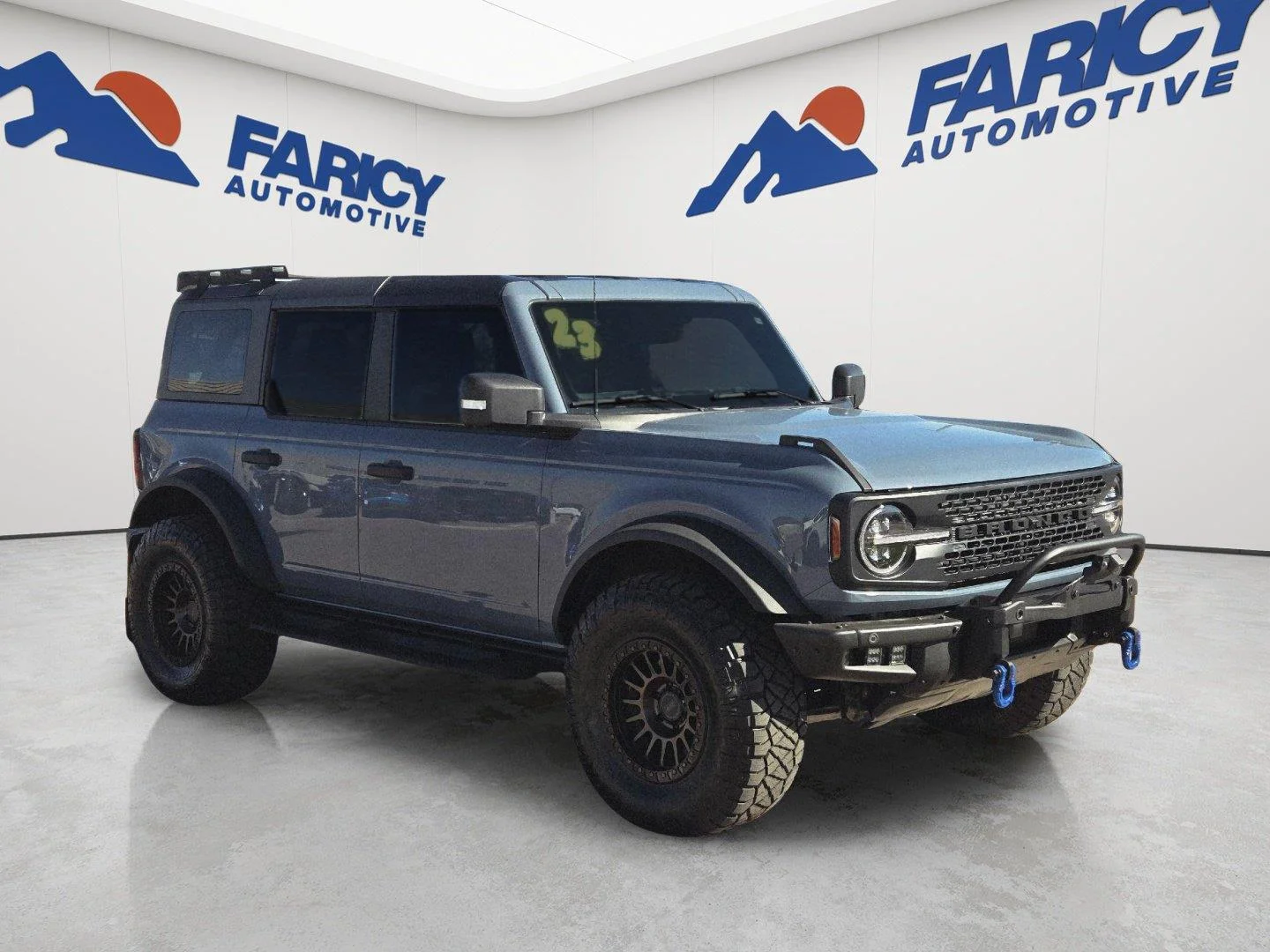 Used 2023 Azure Gray Metallic Tri-Coat Ford Badlands Advanced image 3