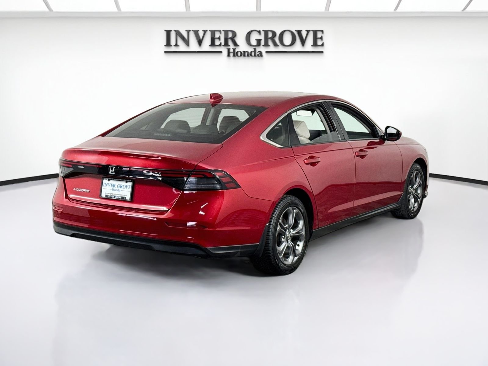Used 2024 Radiant Red Metallic Honda EX image 5