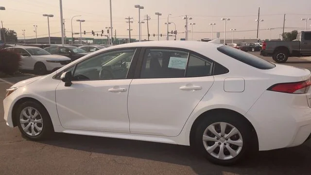 Used 2024 White Toyota LE image 7