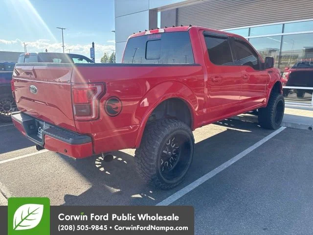 Used 2015 Red Ford Lariat image 8