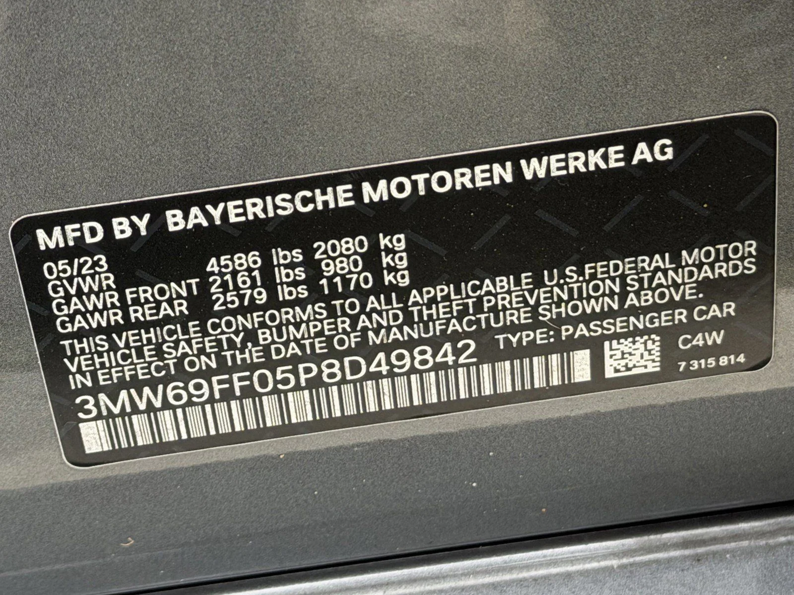 Certified Used 2023 Skyscraper Grey Metallic BMW 330i image 36
