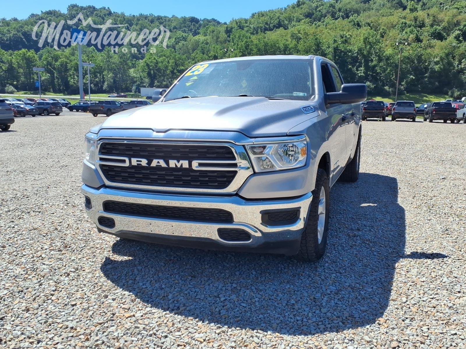 Used 2023 Billet Silver Metallic Clearcoat Ram Big Horn image 1