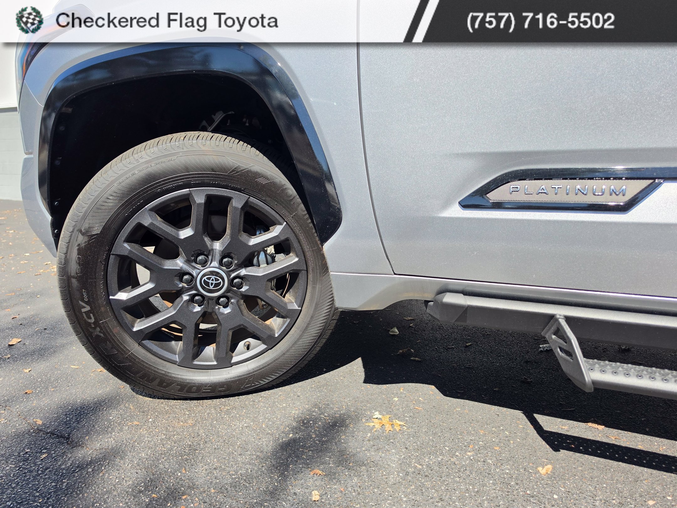 Used 2024 Celestial Silver Metallic Toyota Platinum image 9