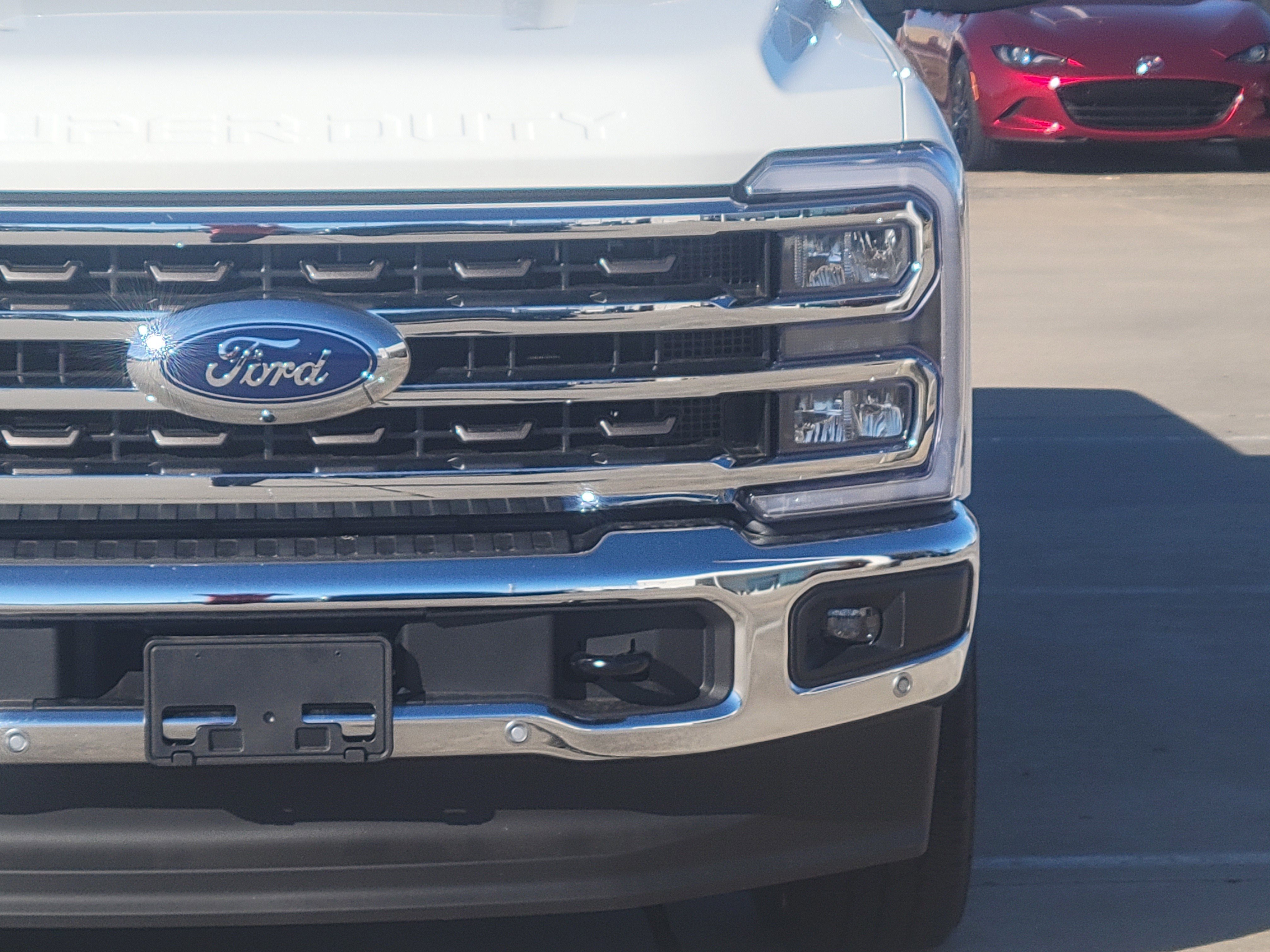 New 2026 Star White Metallic Tri-Coat Ford King Ranch image 8