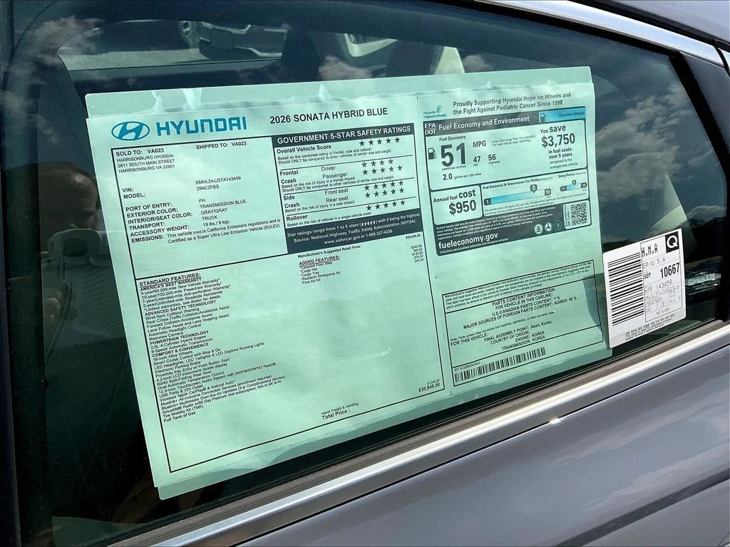 New 2026 Blue Hyundai Blue image 13