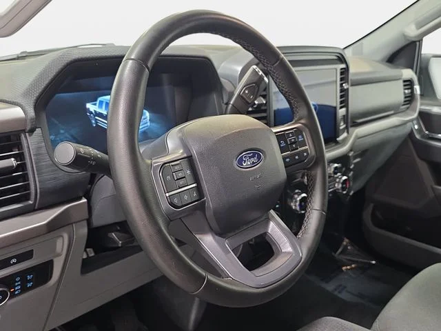 Certified Used 2025 White Metallic Ford XLT image 12
