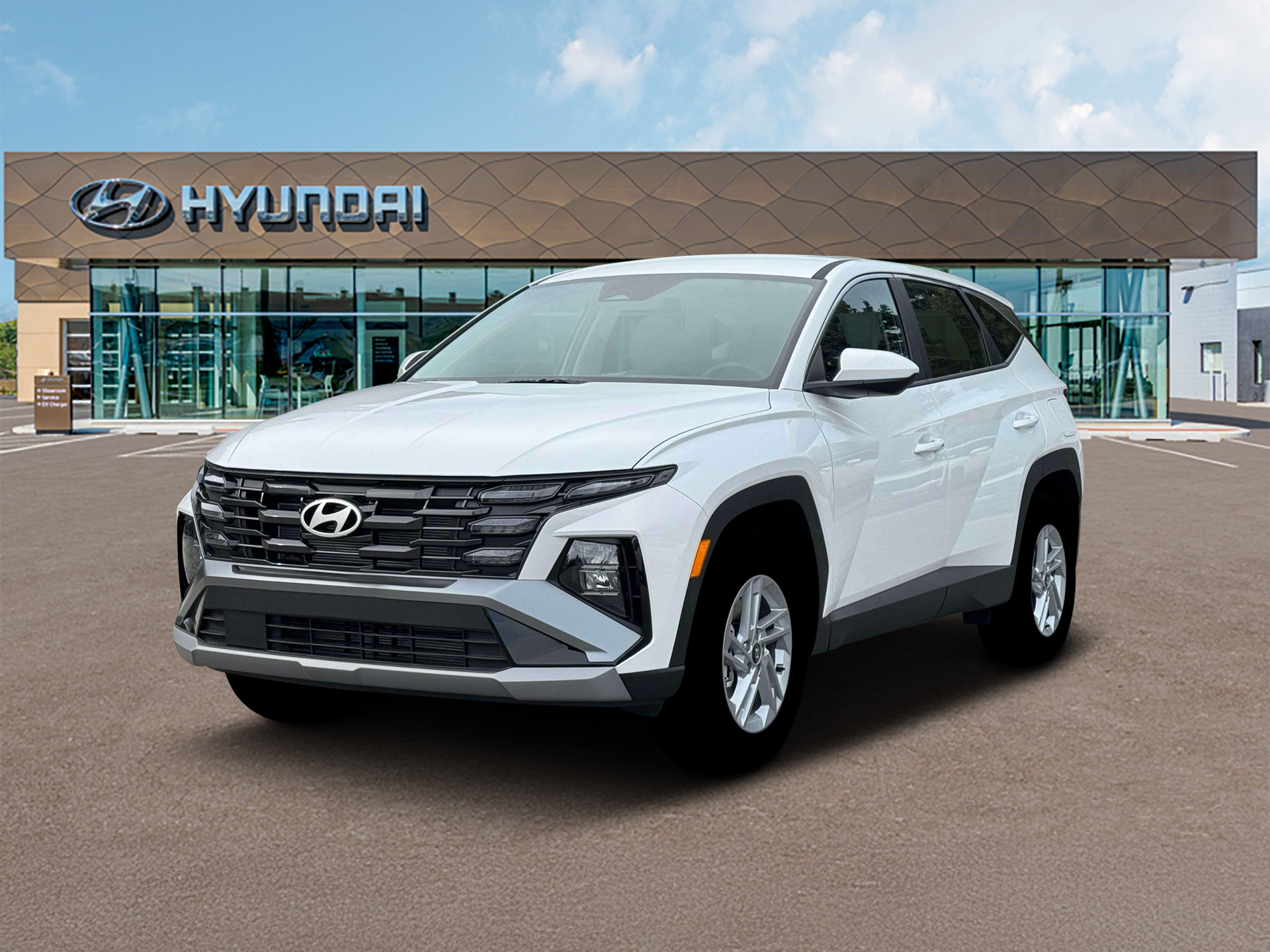 New 2026 Serenity White Pearl Hyundai SE AWD image 1