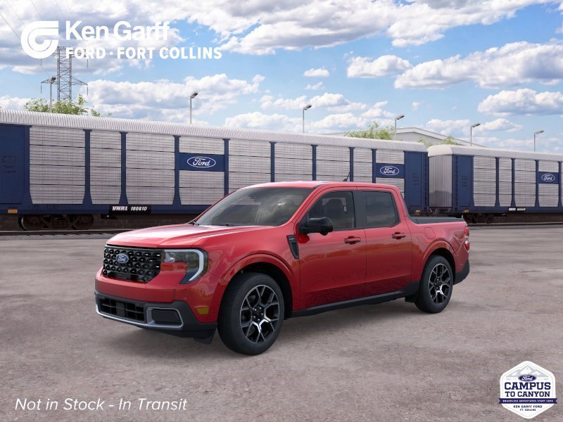 New 2026 Ruby Red Metallic Tinted Clearcoat Ford LARIAT image 1