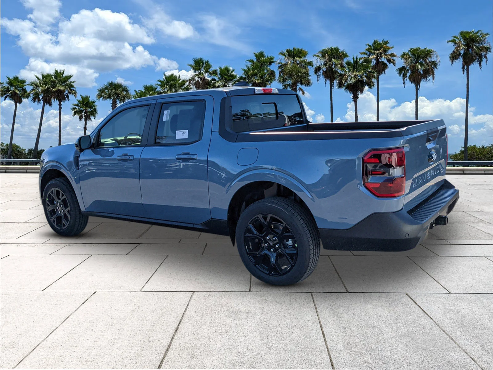 New 2026 Azure Gray Metallic Tri-Coat Ford Lariat® image 6