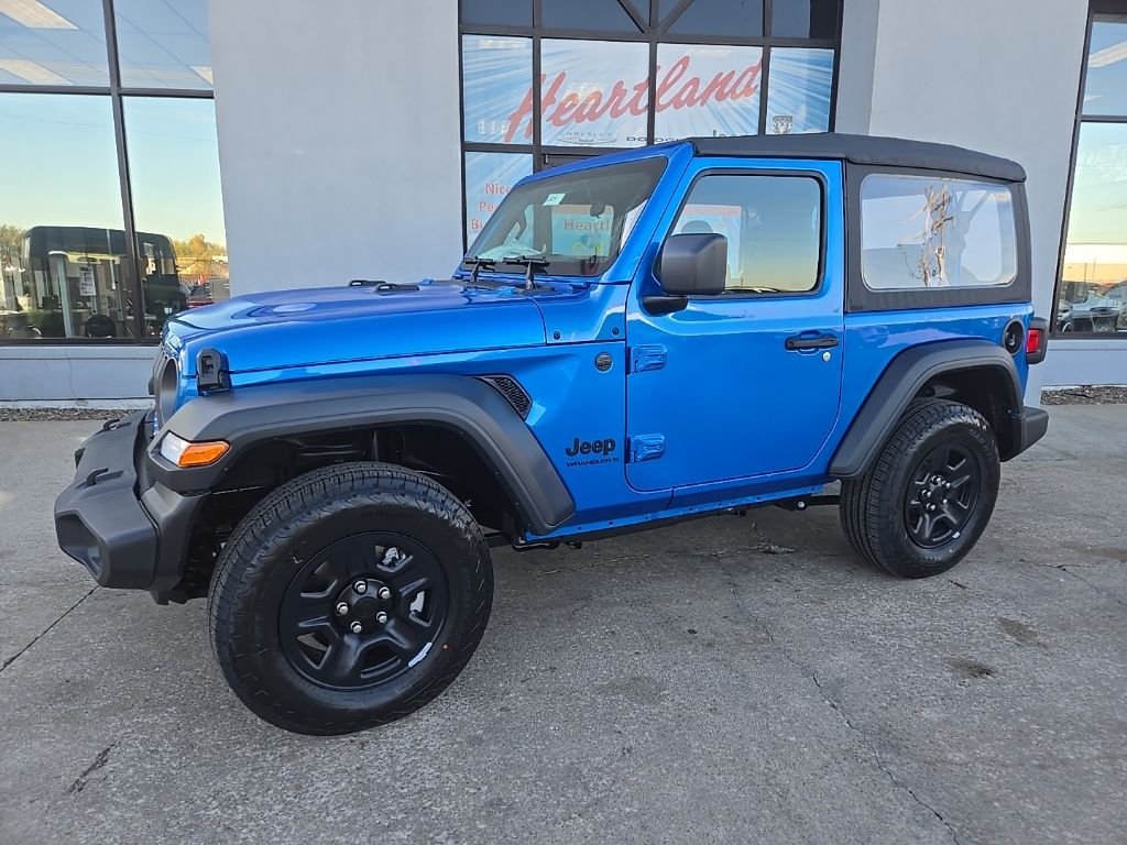 New 2026 Hydro Blue Pearl-Coat Exterior Paint Jeep Sport image 3
