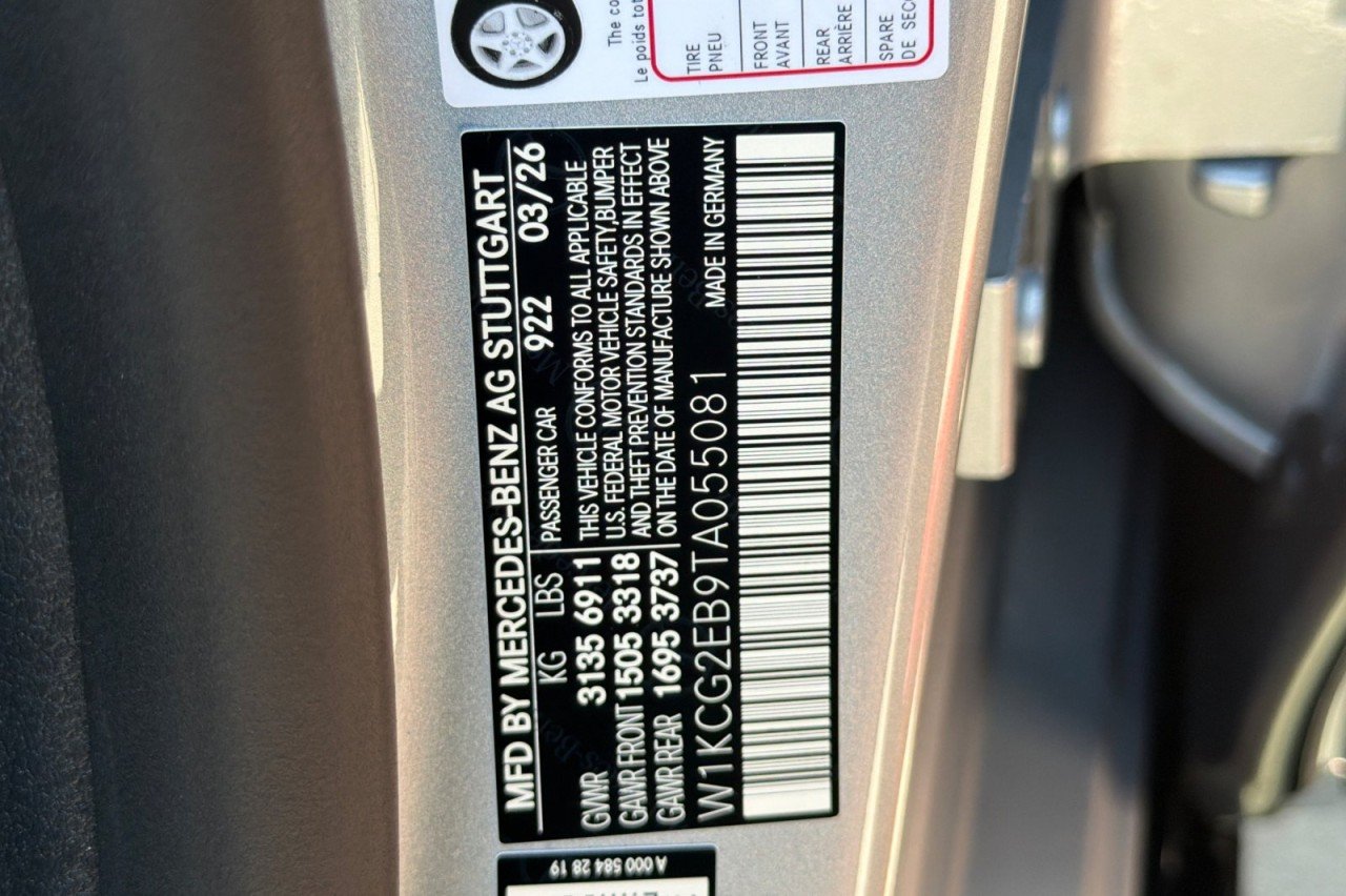 New 2026 Cirrus Silver Metallic Mercedes-Benz EQS 450 4MATIC® Sedan image 27