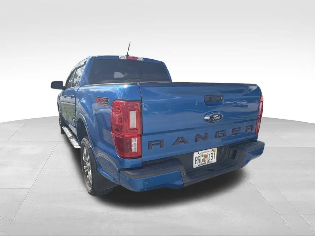 Used 2021 Blue Ford Lariat image 7