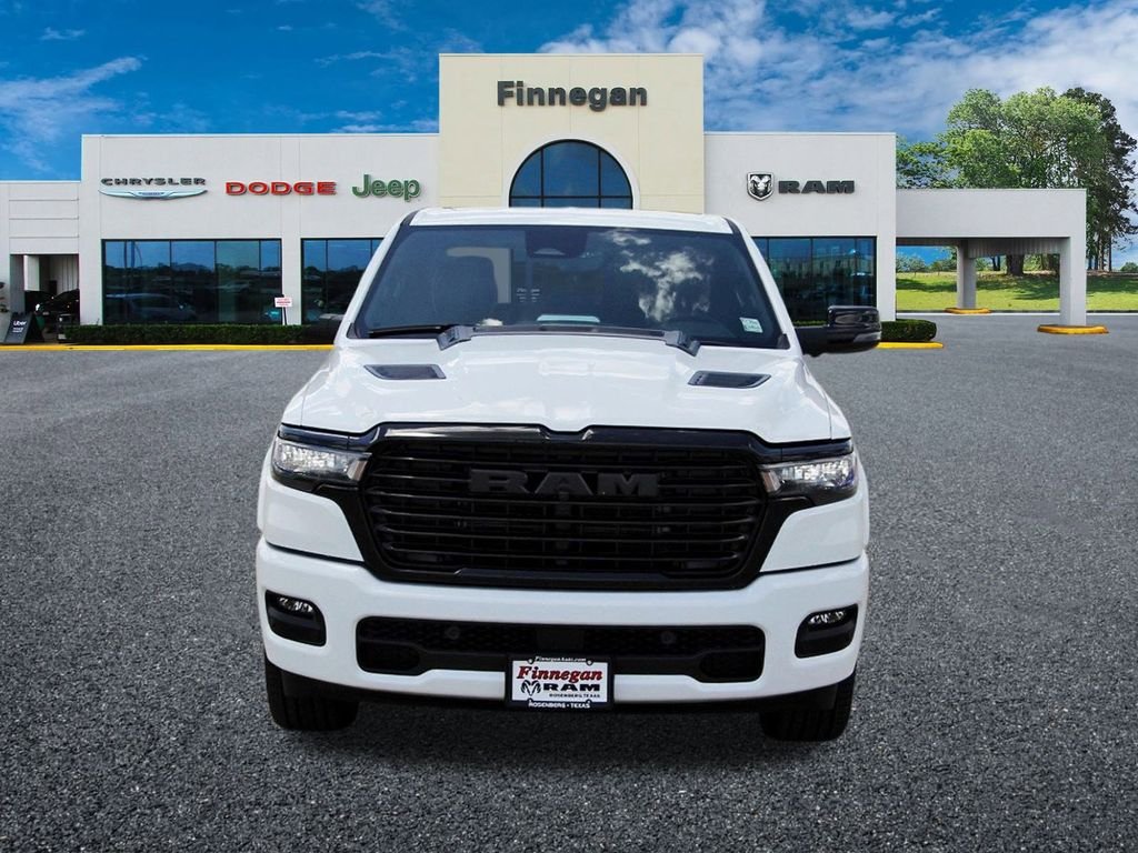 New 2025 Bright White Clear-Coat Exterior Paint RAM Laramie image 2