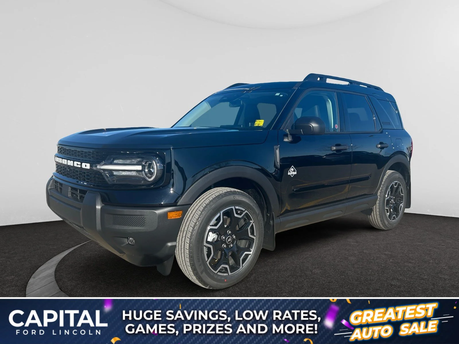 New 2026 Shadow Black Ford Outer Banks image 1