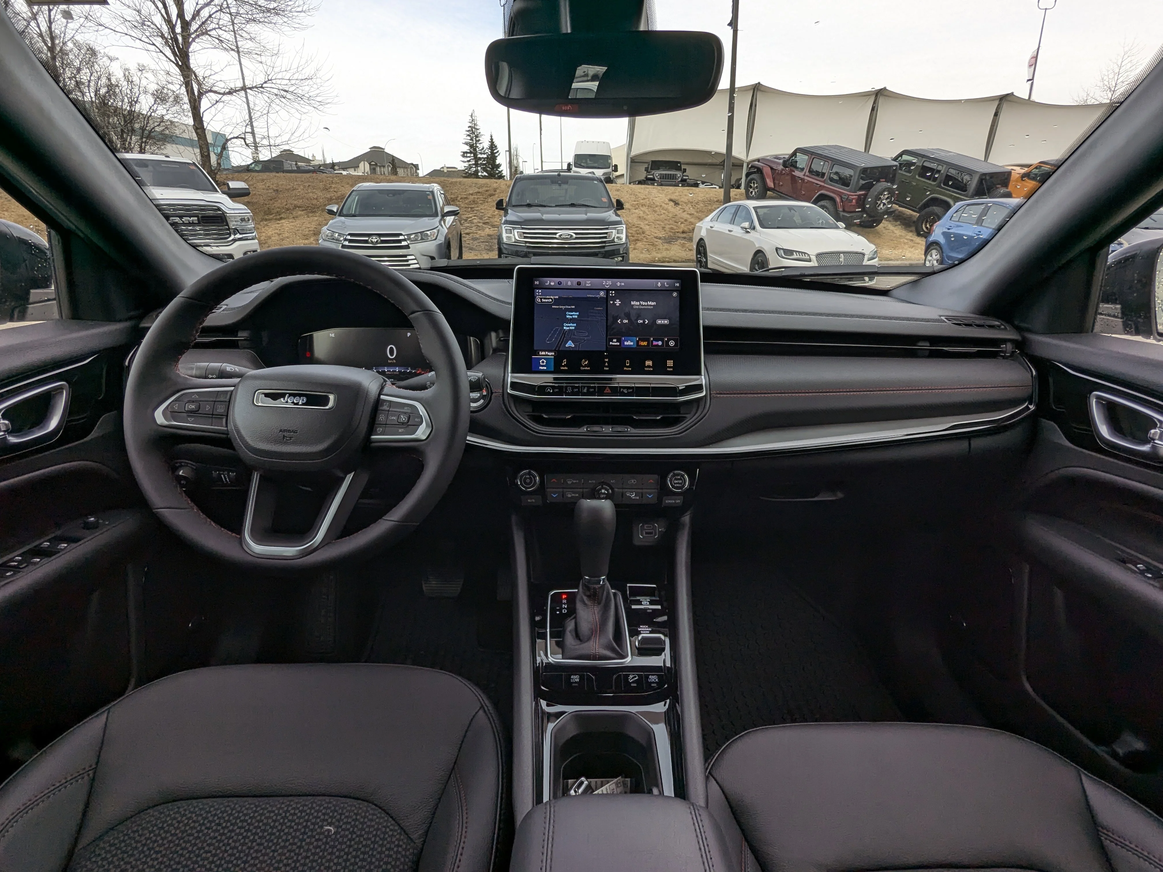 New 2026 White Jeep Trailhawk - Sun Sound & Nav Group - Pano Roof - Alpine Speakers image 26