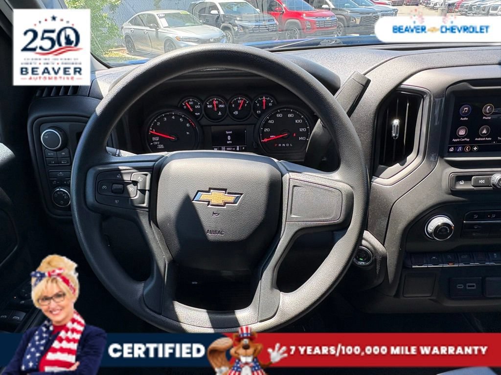 Used 2025 Riptide Blue Metallic Chevrolet Custom image 18