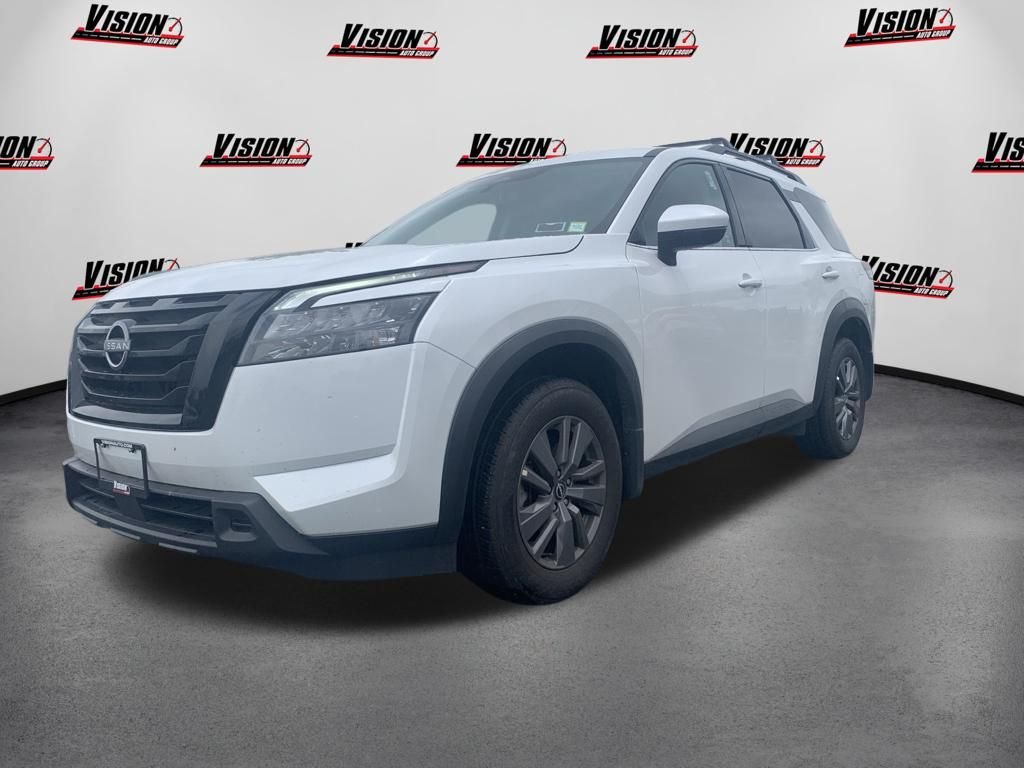 Certified Used 2025 White Nissan SV image 1
