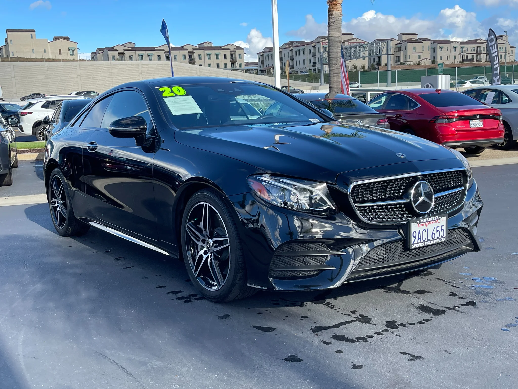 Used 2020 BLACK Mercedes-Benz E450 image 1