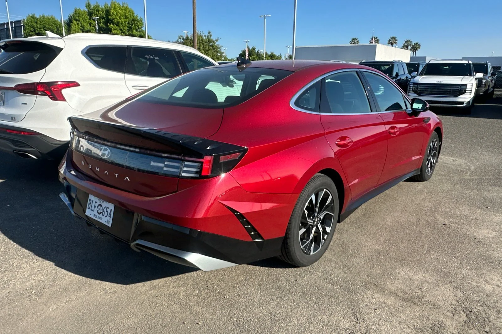Used 2024 Ultimate red Hyundai SEL image 5