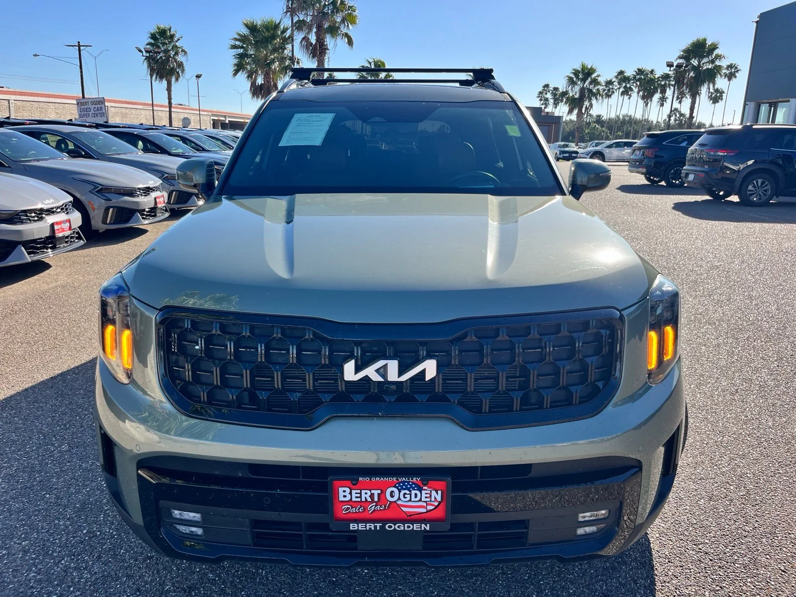 Used 2024 Green Kia SX-Prestige X-Line image 2