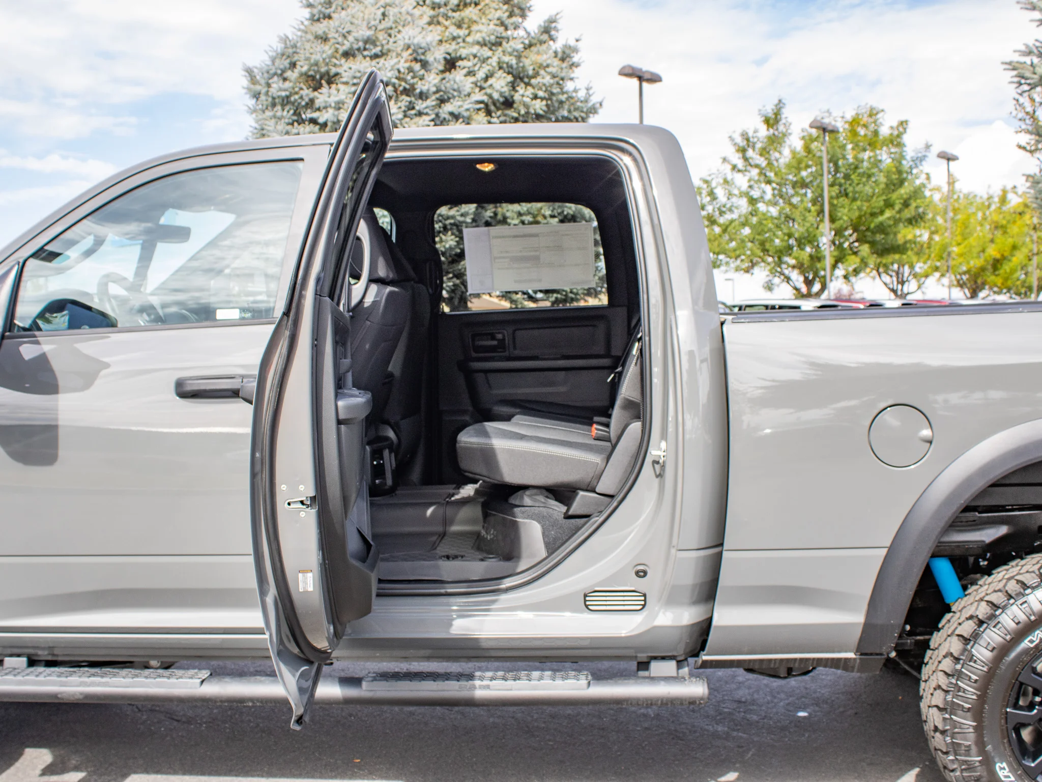New 2026 Ceramic Gray Clearcoat Ram Tradesman image 14