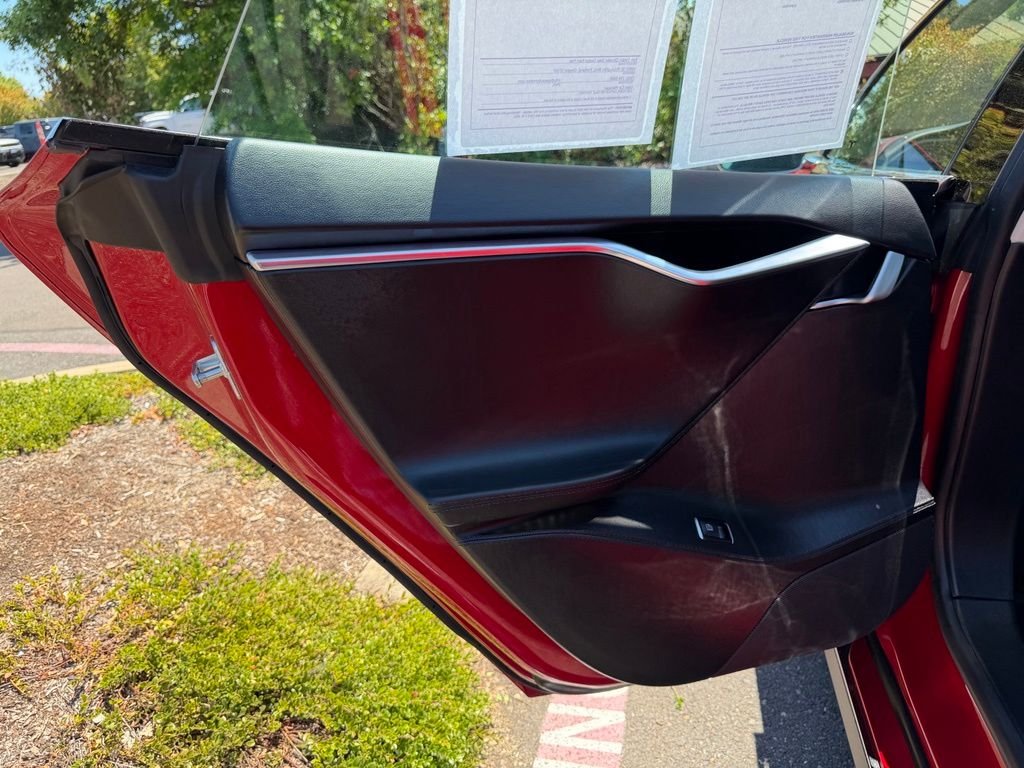 Used 2013 Red Tesla Performance image 28