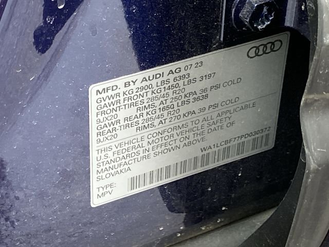 Used 2023 Navarra Blue Metallic Audi 45 Premium Plus image 35