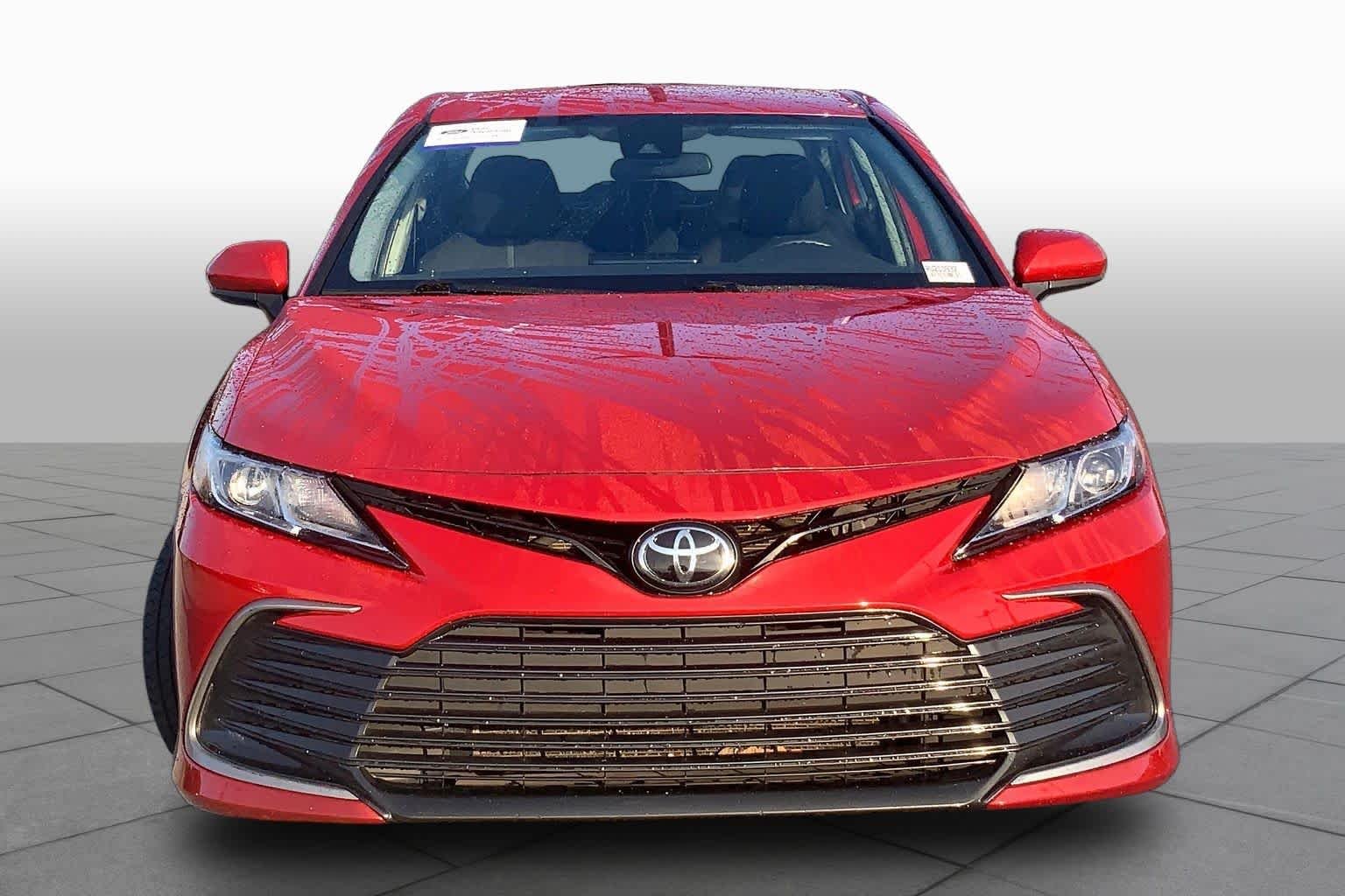 Used 2024 Supersonic Red Toyota LE image 4