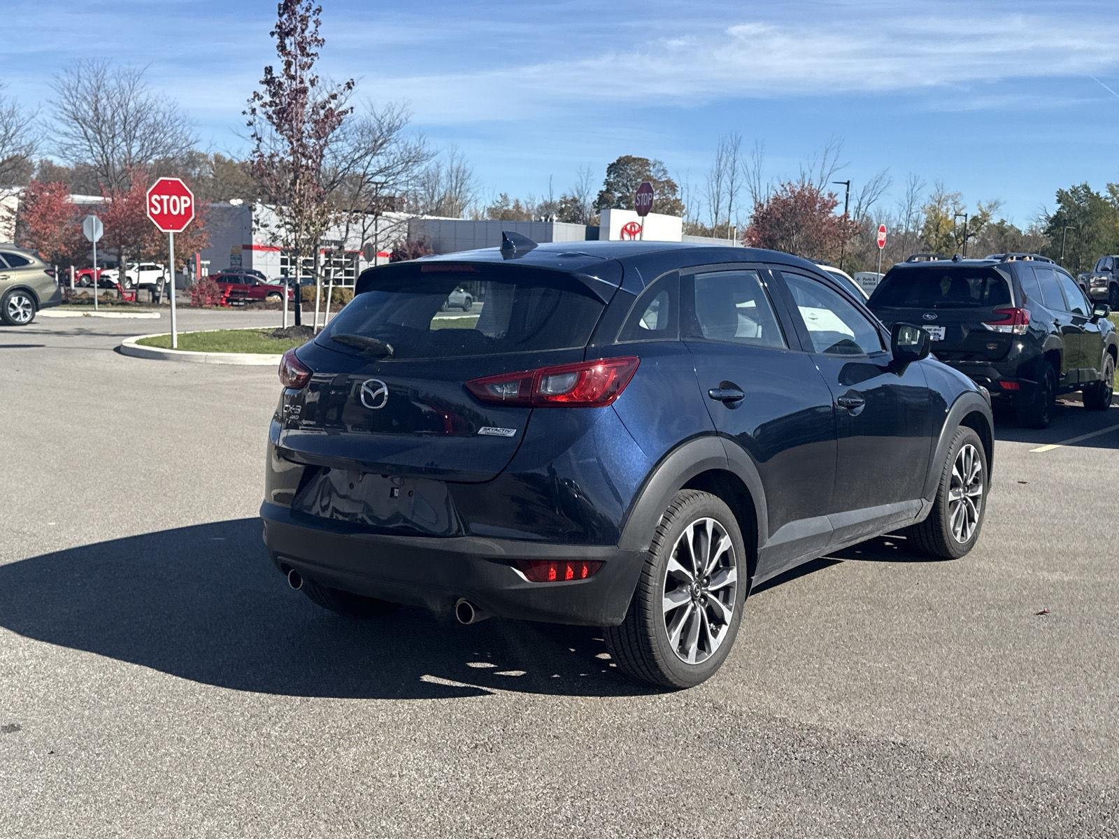 Used 2019 Deep Crystal Blue Mica Mazda Touring image 9