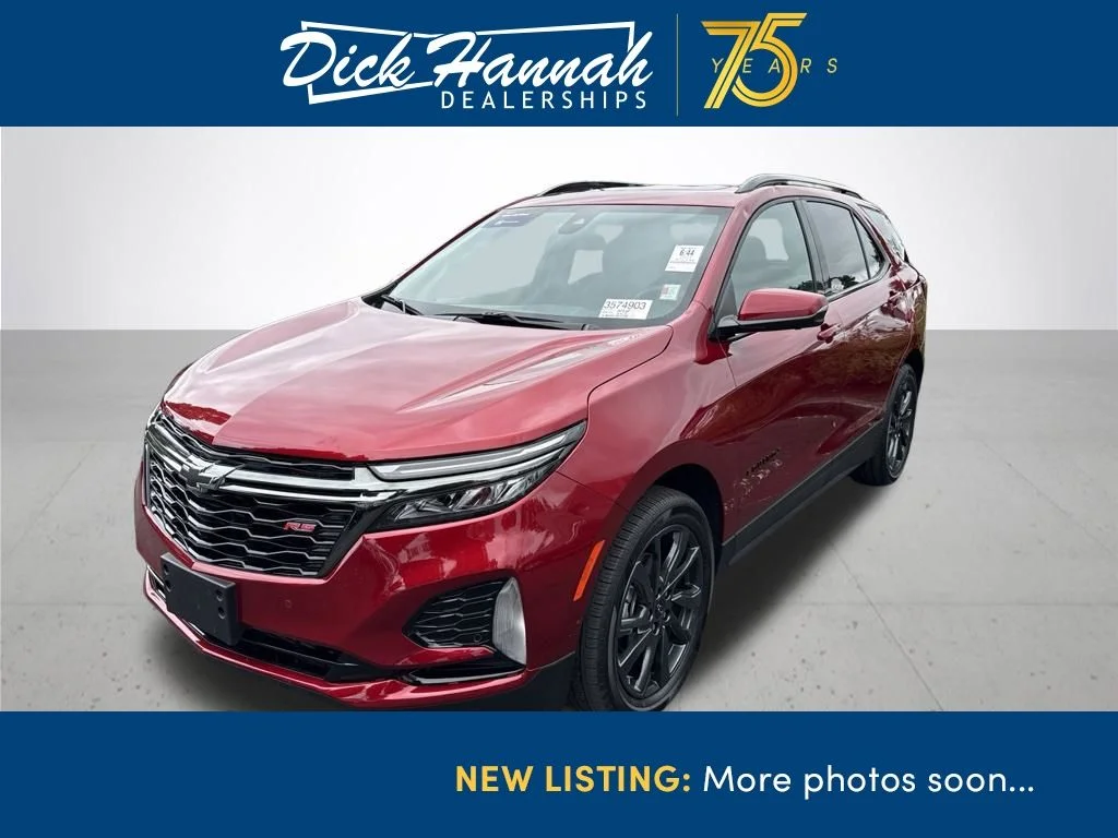 Used 2023 Red Chevrolet RS image 1