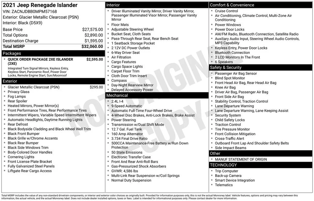 Used 2021 Silver Jeep Latitude image 9