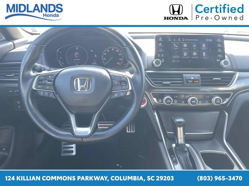 Certified Used 2022 Lunar Silver Metallic Honda Sport image 13