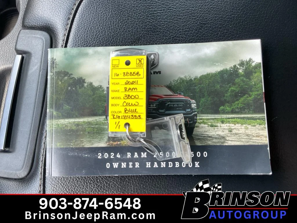 Used 2024 Patriot Blue Pearlcoat Ram Tradesman image 31