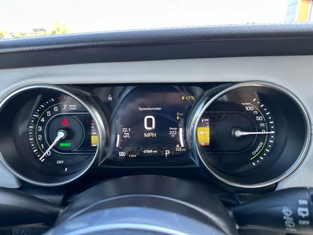 Used 2022 White Jeep Unlimited Sahara 4xe image 31