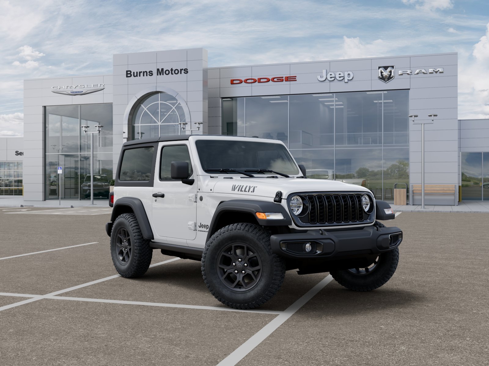 New 2026 Bright White Clearcoat Jeep Willys 2-Door image 31